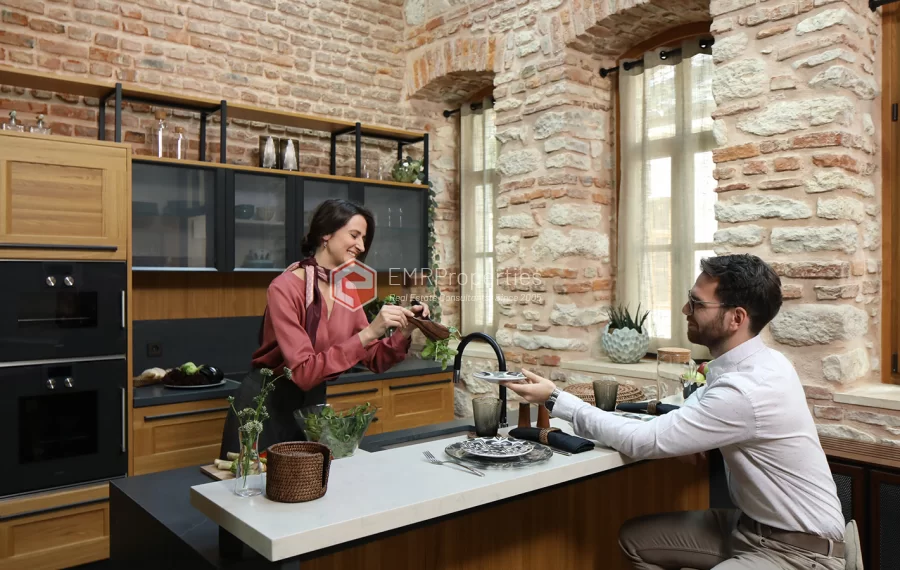 Historic and elegant apartments specially designed for sale in Istanbul