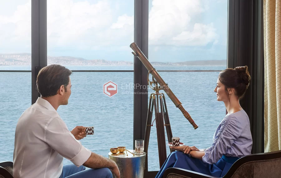 Historic and elegant apartments specially designed for sale in Istanbul