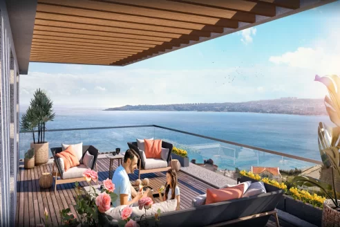 Apartments for sale on the coast of the historical Bosphorus in Istanbul