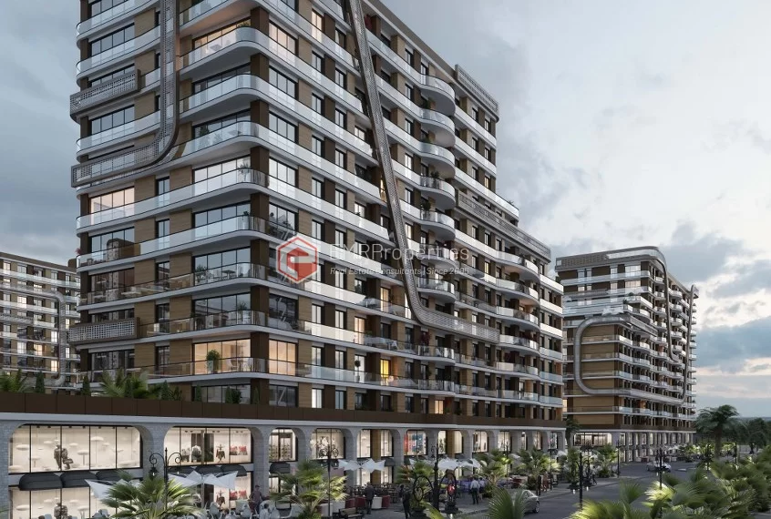 Prestigious apartment offering new living space for sale in Istanbul