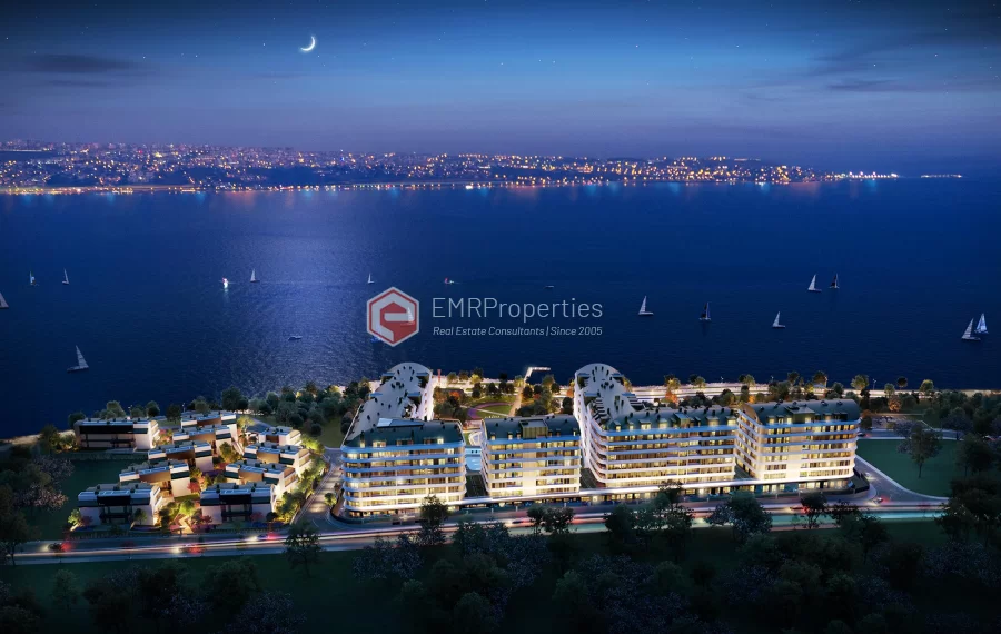 Sea view project with social privileges and advantageous location for sale in Istanbul
