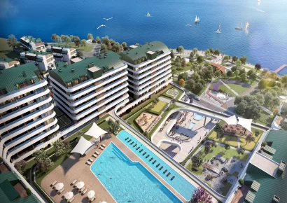 Meerblickprojekt mit sozialen Privilegien und vorteilhafter Lage zum Verkauf in Istanbul