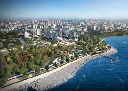 Meerblickprojekt mit sozialen Privilegien und vorteilhafter Lage zum Verkauf in Istanbul