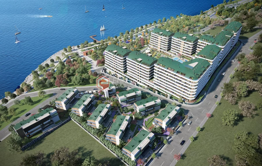 Sea view project with social privileges and advantageous location for sale in Istanbul