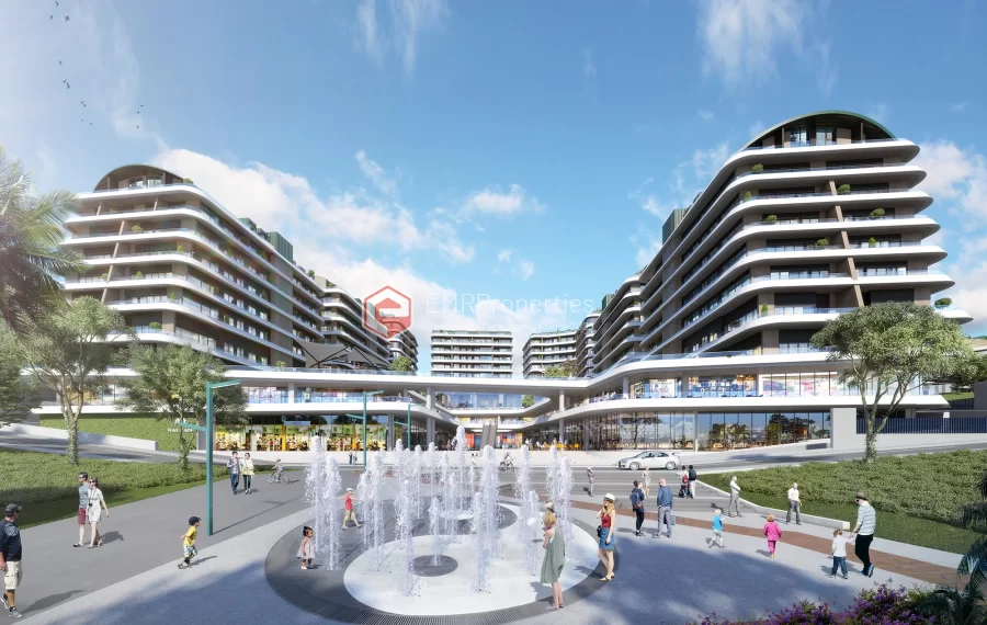 Sea view project with social privileges and advantageous location for sale in Istanbul