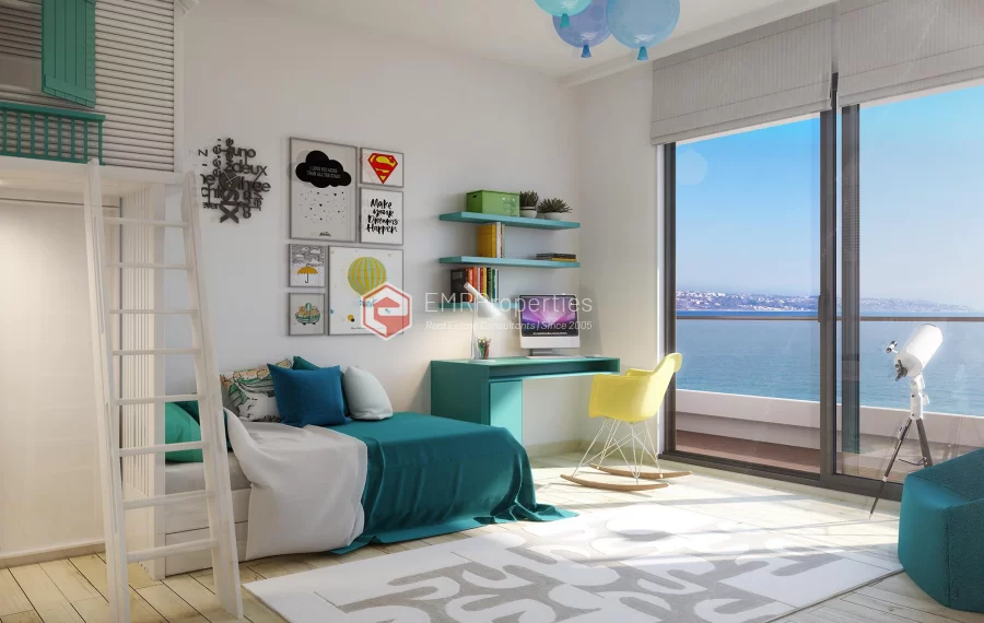 Sea view project with social privileges and advantageous location for sale in Istanbul
