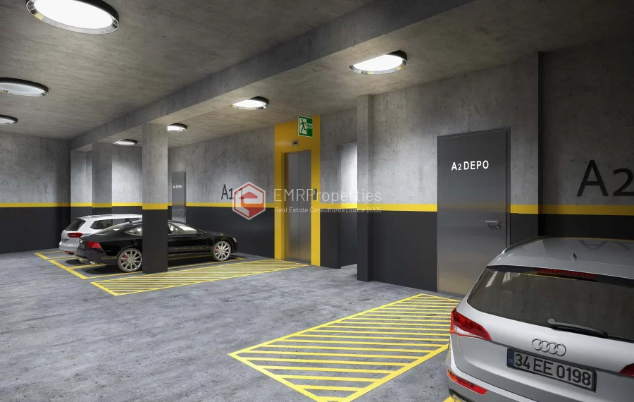 Sea view project with social privileges and advantageous location for sale in Istanbul