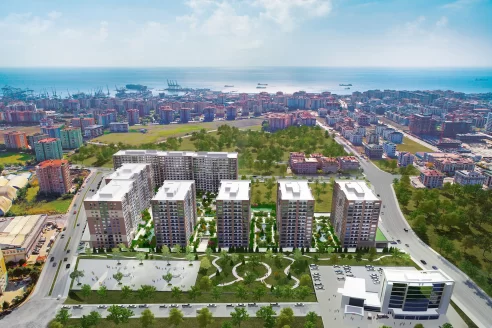 Modern project for sale close to the coastline in Istanbul