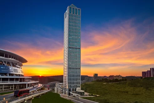 Luxury project with Bosphorus and forest views for sale in Istanbul