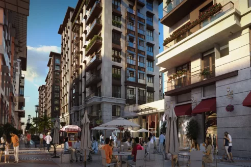 Modern project near the Taksim Square for sale in Istanbul