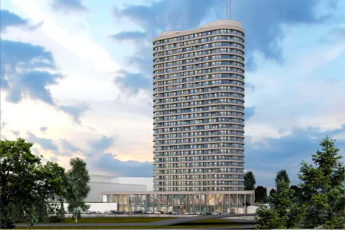High-quality project for sale in Basın Express Road of Istanbul