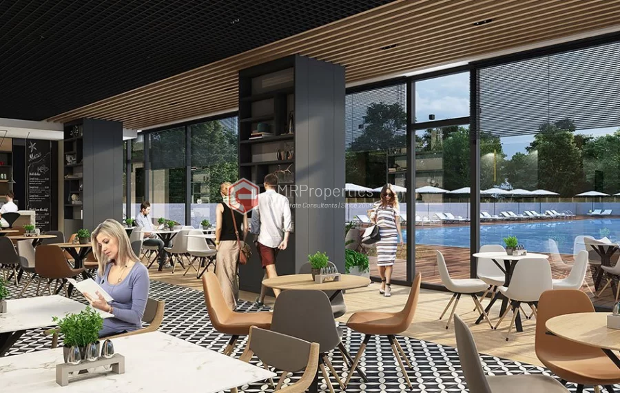 Ausgezeichnete Apartments mit Blick auf die Stadt, die einen neuen Wohnort zum Verkauf in Istanbul