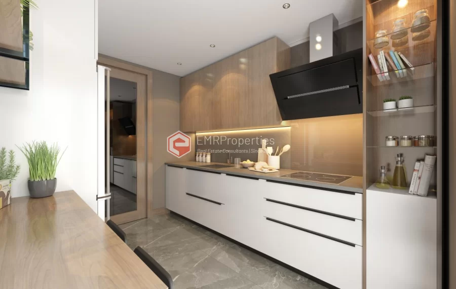 Ausgezeichnete Apartments mit Blick auf die Stadt, die einen neuen Wohnort zum Verkauf in Istanbul
