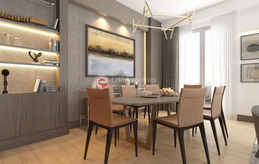 Ausgezeichnete Apartments mit Blick auf die Stadt, die einen neuen Wohnort zum Verkauf in Istanbul