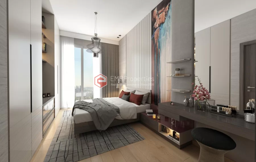 Ausgezeichnete Apartments mit Blick auf die Stadt, die einen neuen Wohnort zum Verkauf in Istanbul