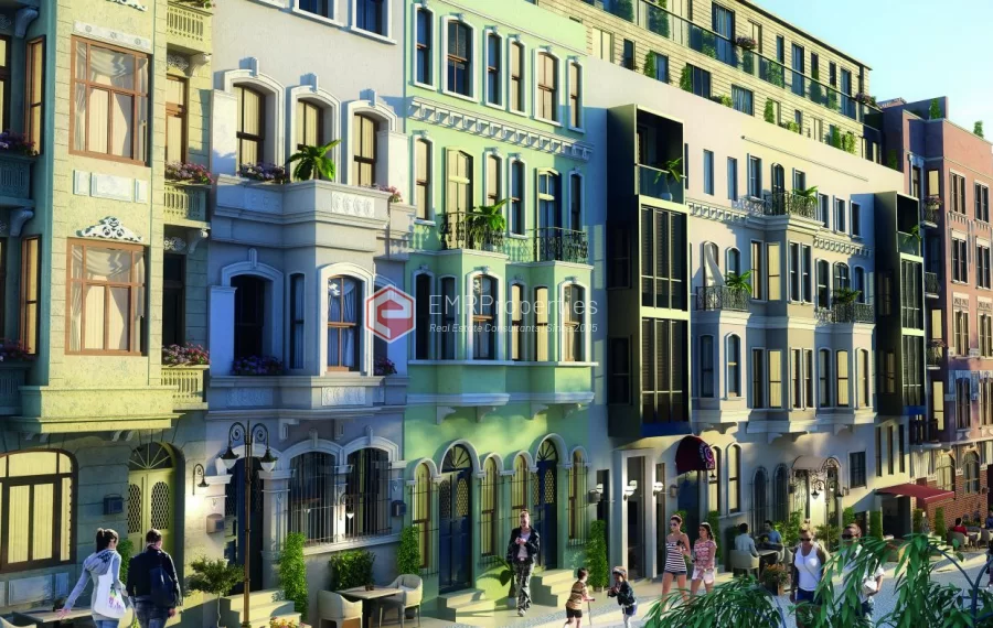 Historical and modern concept project for sale in Taksim Square of Istanbul