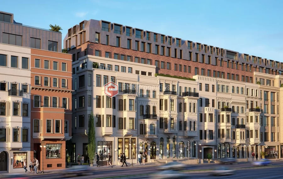 Historical and modern concept project for sale in Taksim Square of Istanbul