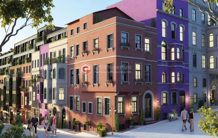 Historical and modern concept project for sale in Taksim Square of Istanbul