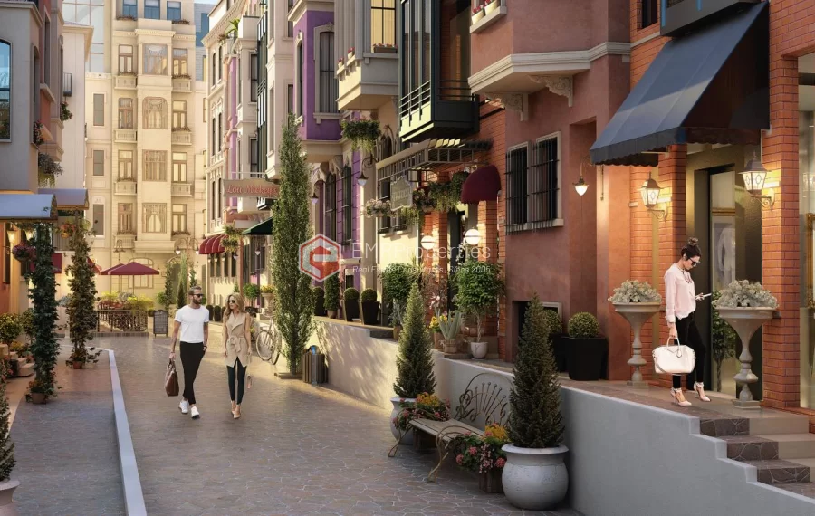 Historical and modern concept project for sale in Taksim Square of Istanbul