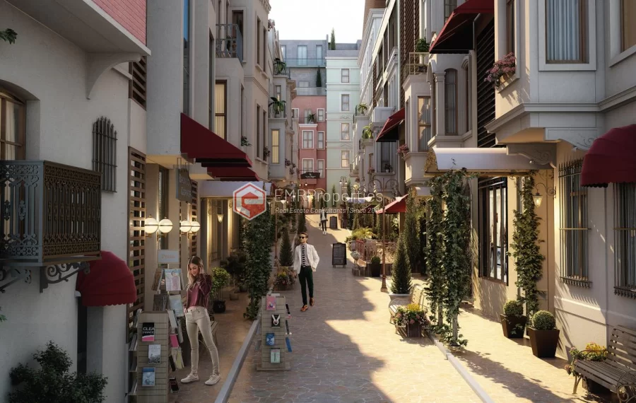 Historical and modern concept project for sale in Taksim Square of Istanbul