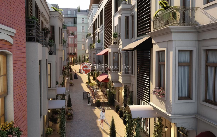 Historical and modern concept project for sale in Taksim Square of Istanbul