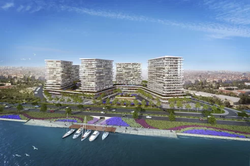 Magnificent apartments on the seafront for sale in Istanbul