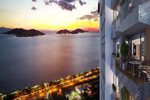 Ultra-luxury apartments that offer splendid views for sale in Istanbul
