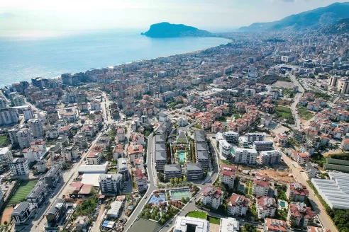Luksuzni Apartmani u Oba Alanya Pogodni za Tursko Državljanstvo