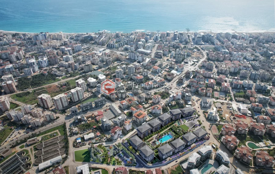Luxury Apartments for Sale in Oba Alanya with Turkish Citizenship Eligibility