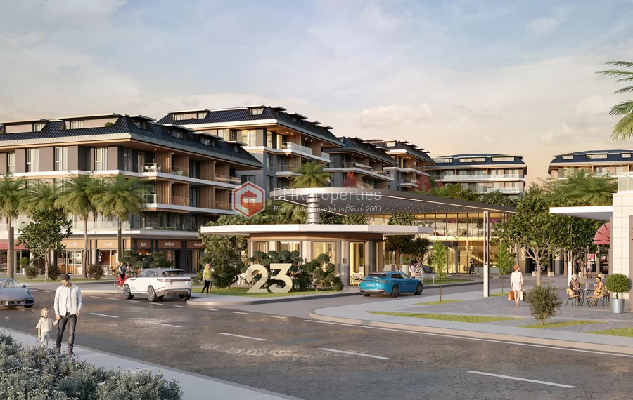 Luxury Apartments for Sale in Oba Alanya with Turkish Citizenship Eligibility