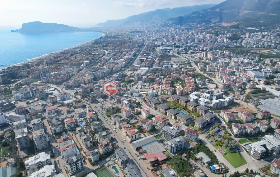 Luxury Apartments for Sale in Oba Alanya with Turkish Citizenship Eligibility
