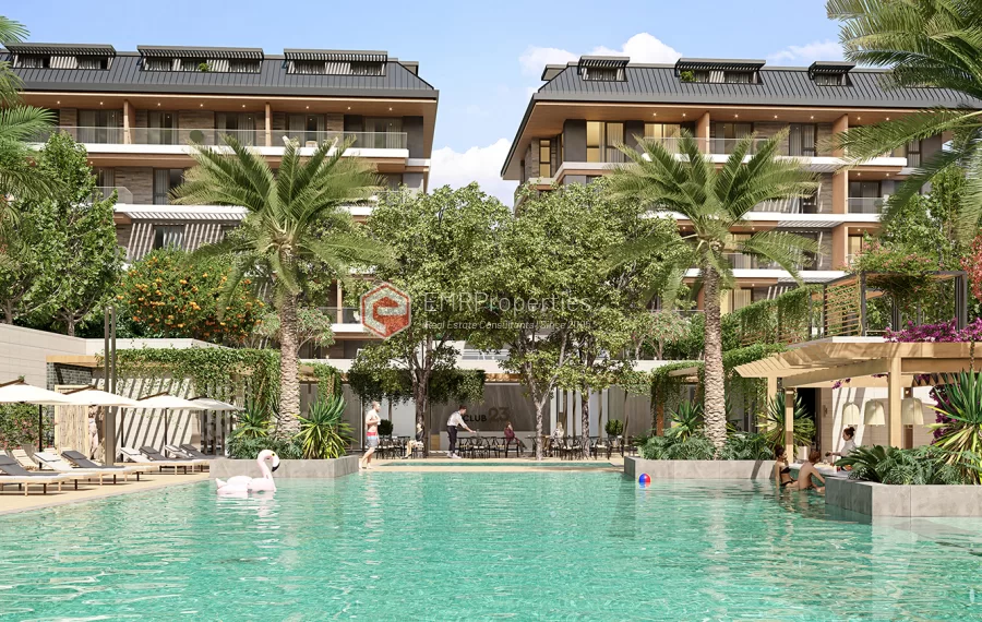 Luxury Apartments for Sale in Oba Alanya with Turkish Citizenship Eligibility