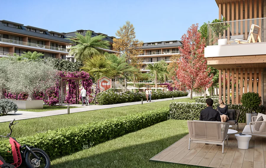 Luxury Apartments for Sale in Oba Alanya with Turkish Citizenship Eligibility