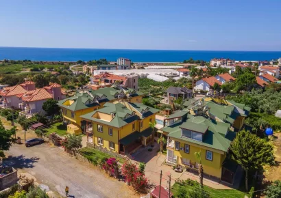 Роскошные апартаменты с видом на море и горы в Турции