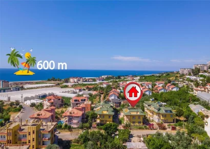 Роскошные апартаменты с видом на море и горы в Турции