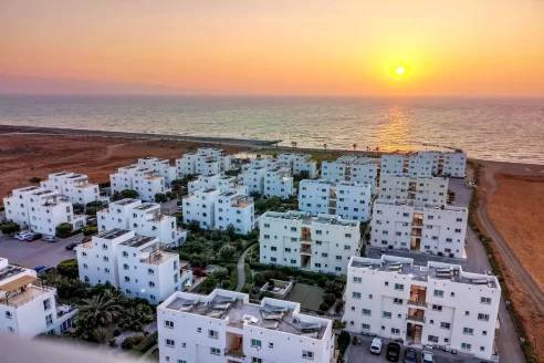 Exclusive project with full facilities in the beachfront of Cyprus