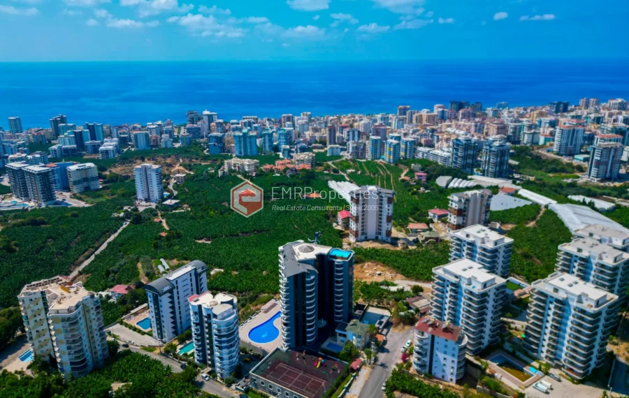 Luxury Apartments in Mahmutlar Alanya with Sea View and Pool