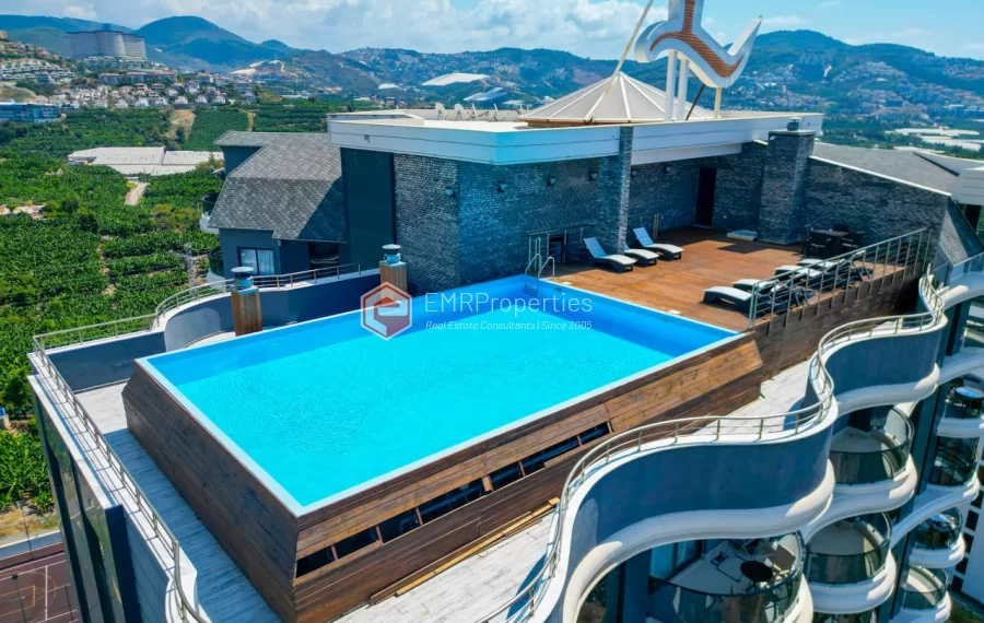 Luxury Apartments in Mahmutlar Alanya with Sea View and Pool