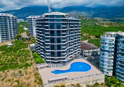 Luxuriöse Wohnung in Mahmutlar Alanya mit Meerblick