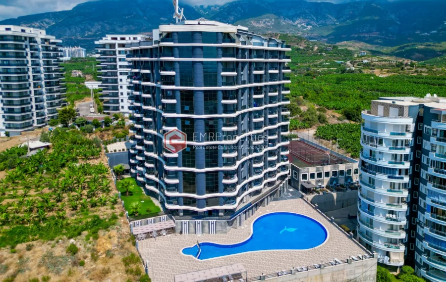 Luxury Apartments in Mahmutlar Alanya with Sea View and Pool