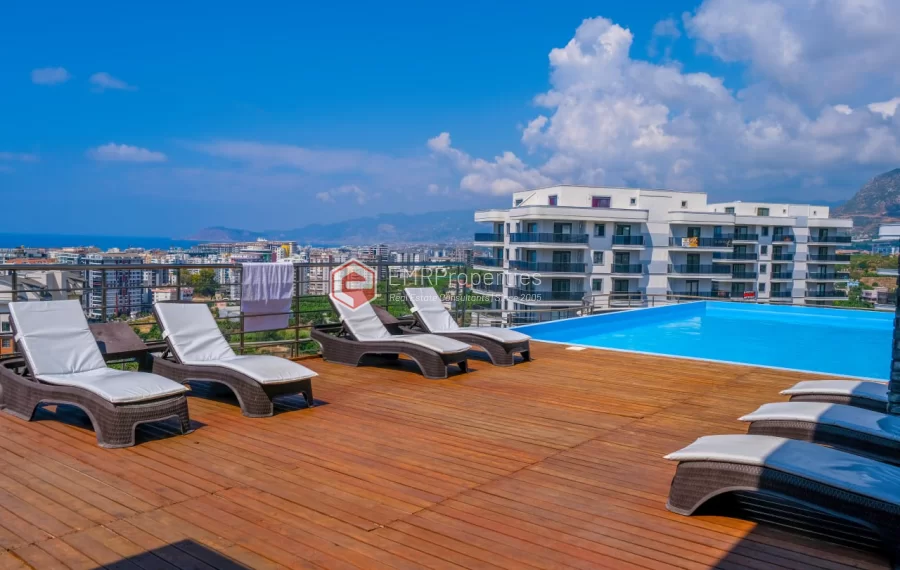 Luxury Apartments in Mahmutlar Alanya with Sea View and Pool