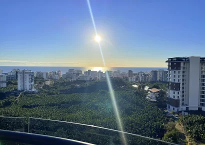 Luxuriöse Wohnung in Mahmutlar Alanya mit Meerblick