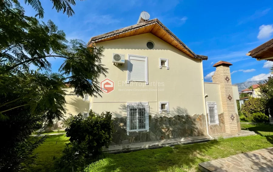 Просторная квартира с видом на бассейн в Каргыджак, Аланья