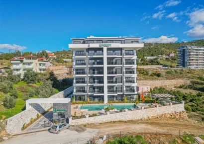 Geräumige und helle Duplex-Wohnung mit Naturblick in Demirtas zu verkaufen