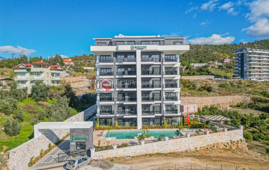 Prostran i svijetao dupleks stan sa pogledom na prirodu u Demirtašu