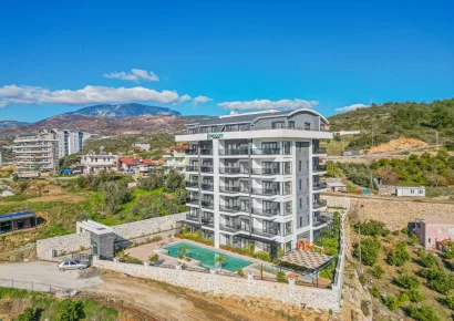 Geräumige und helle Duplex-Wohnung mit Naturblick in Demirtas zu verkaufen