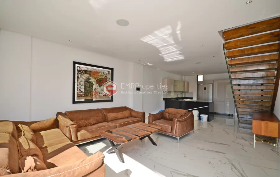 Ekskluzivna četverosobna vila s pogledom na more u Alanya-Kargicaku