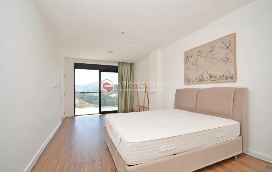 Ekskluzivna četverosobna vila s pogledom na more u Alanya-Kargicaku