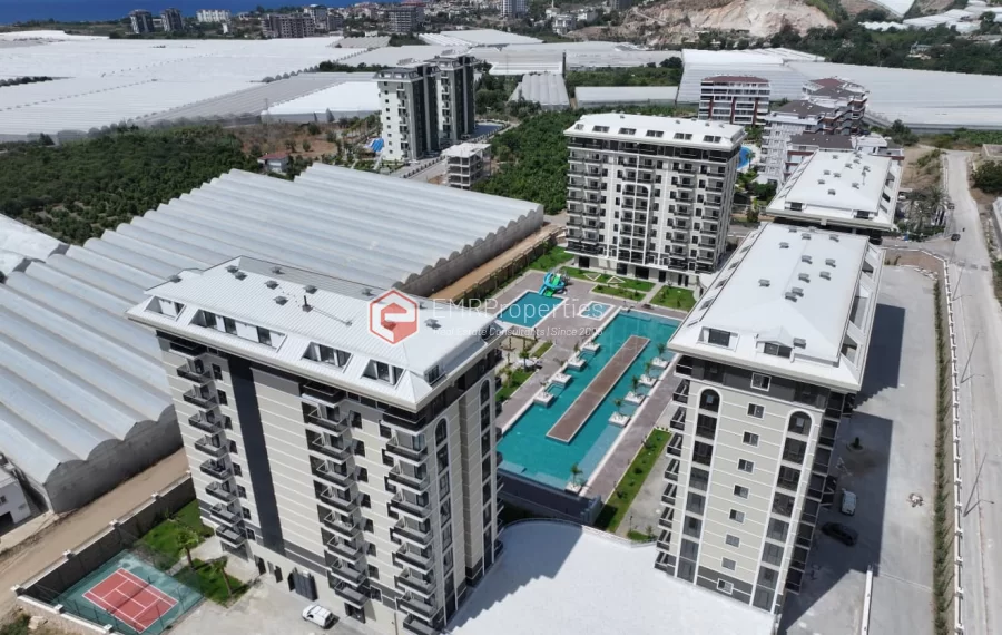 Prestižni život s modernim dizajnom i punim aktivnostima u Demirtaşu