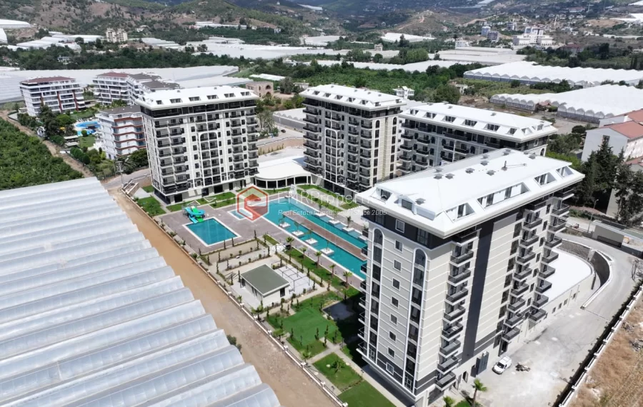 Prestižni život s modernim dizajnom i punim aktivnostima u Demirtaşu